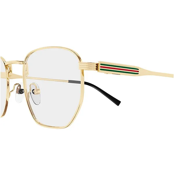 Gọng Kính Nam Gucci Glasses GG1878O 001 Màu Vàng Gold - Kính mắt - Vua Hàng Hiệu