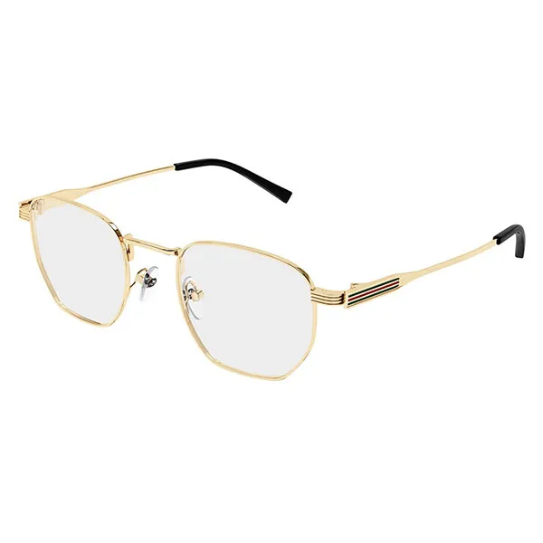 Gọng Kính Nam Gucci Glasses GG1878O 001 Màu Vàng Gold - Kính mắt - Vua Hàng Hiệu