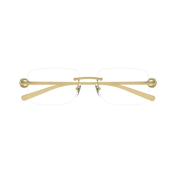 Gọng Kính Nam Gucci Rectangular Eyeglasses GG1703O 003 Màu Vàng Gold - Kính mắt - Vua Hàng Hiệu