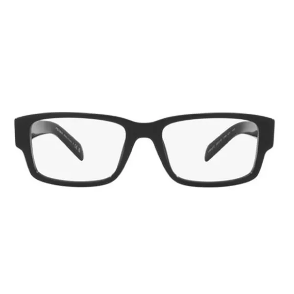 Gọng Kính Nam Prada Eyeglass Frame Black PR 07ZV 1AB1O1 Màu Đen