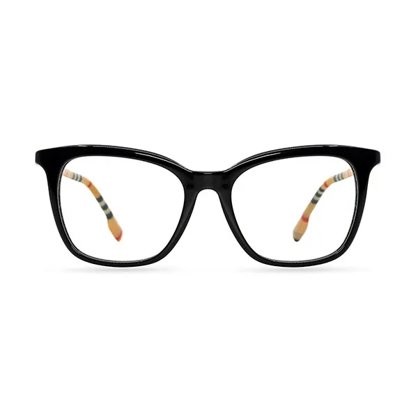 Gọng Kính Nữ Burberry Women's Eyeglasses BE 2390 3853 Black Màu Đen - Kính mắt - Vua Hàng Hiệu