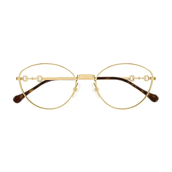 Gọng Kính Nữ Gucci Endura Gold Cat Eye Eyeglasses GG1699O 001 Màu Vàng Gold
