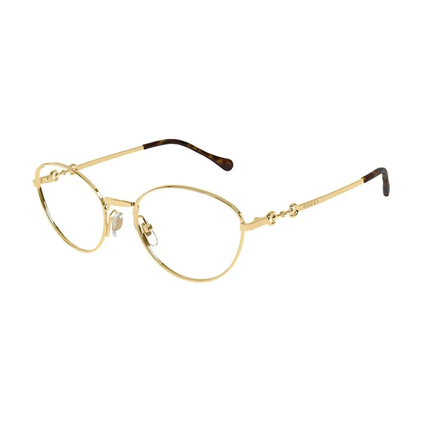 Gọng Kính Nữ Gucci Endura Gold Cat Eye Eyeglasses GG1699O 001 Màu Vàng Gold