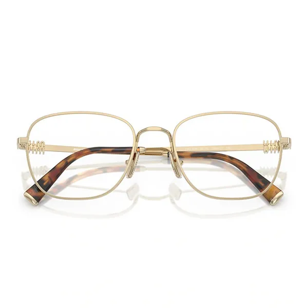 Gọng Kính Nữ Miu Miu Pale Gold Eyeglasses MU 50WV-ZVN1O1 Màu Vàng Gold - Kính mắt - Vua Hàng Hiệu
