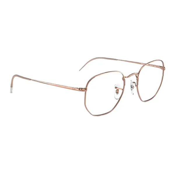 Gọng Kính Cận Nữ Rayban Hexagonal Optics RB6448 3094 51 Màu Vàng Hồng - Kính mắt - Vua Hàng Hiệu