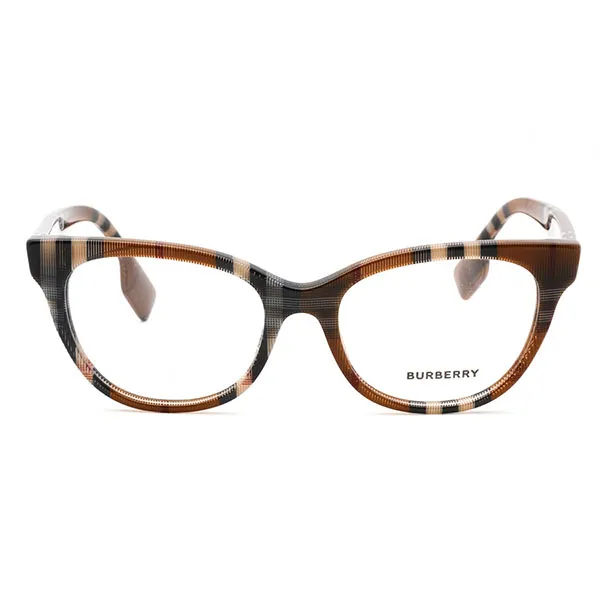 Gọng Kính Unisex Burberry BE2375 3966 Màu Nâu Đen - Kính mắt - Vua Hàng Hiệu