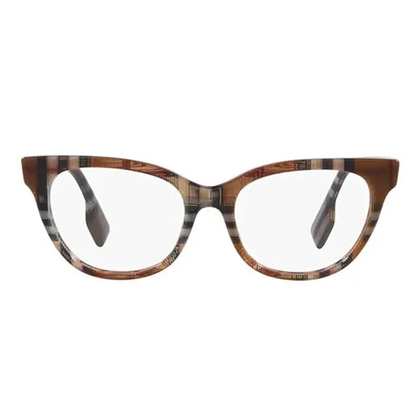 Gọng Kính Unisex Burberry BE2375 3966 Màu Nâu Đen - Kính mắt - Vua Hàng Hiệu