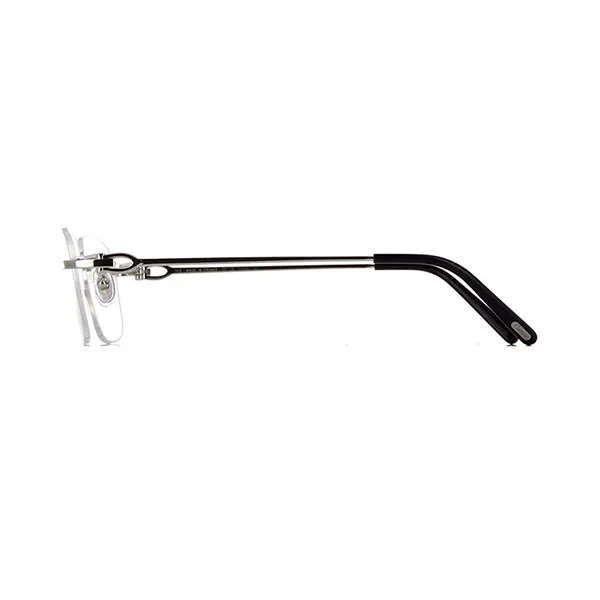 Gọng Kính Unisex Cartier CT0050O 002 Silver Màu Bạc - Kính mắt - Vua Hàng Hiệu