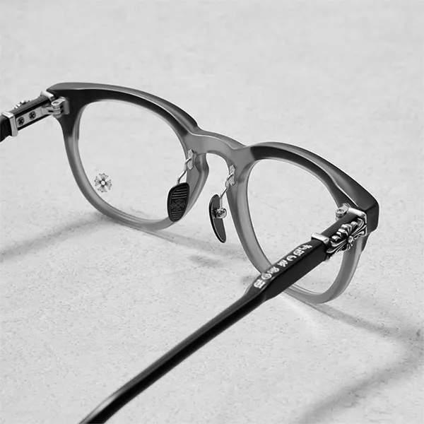 Gọng Kính Unisex Chrome Hearts Strapadictome Sac Black Màu Đen - Kính mắt - Vua Hàng Hiệu