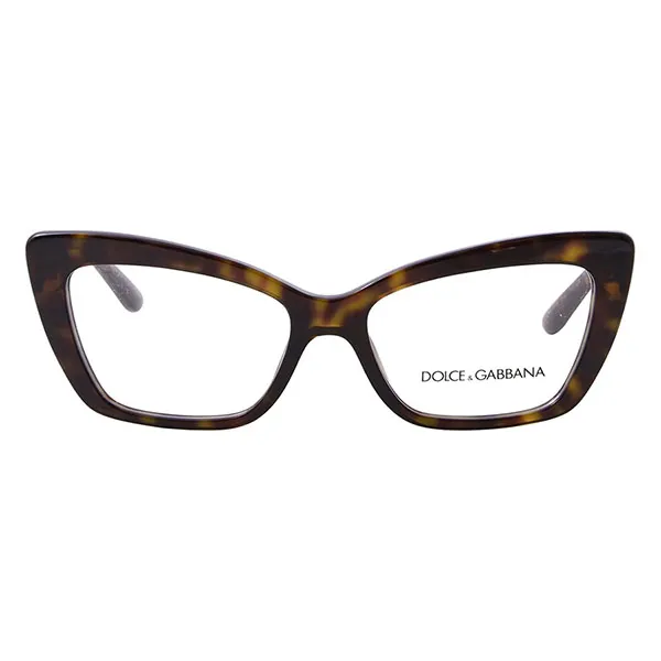 Gọng Kính Cận Nữ Dolce & Gabbana D&G Eyeglasses DG3375B 502 Màu Nâu Havana - Kính mắt - Vua Hàng Hiệu