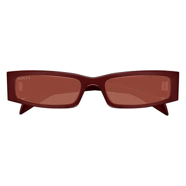 Kính Mát Nữ Gucci Sunglasses Bordeaux Rectangular Burgundy GG1778S 003 Màu Đỏ - Kính mắt - Vua Hàng Hiệu