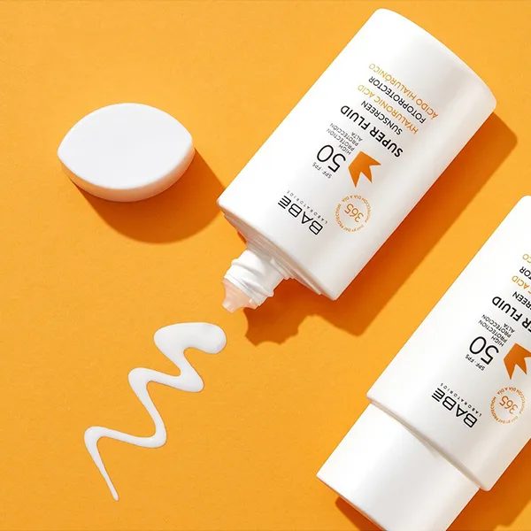 Kem Chống Nắng Cho Da Khô Babe Laboratorios Super Fluid Sunscreen Hyaluronic Acid SPF 50+ 50ml - Kem chống nắng - Vua Hàng Hiệu