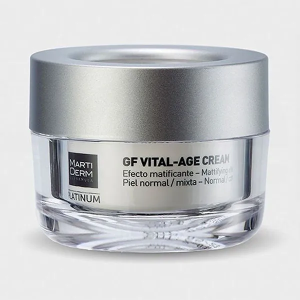 Kem Dưỡng Hỗ Trợ Phục Hồi, Trẻ Hóa Da Martiderm Platinum GF Vital Age Cream Normal/Mixed Skin 50ml - Mỹ phẩm - Vua Hàng Hiệu