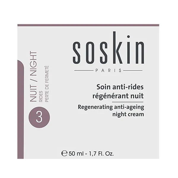 Kem Dưỡng Hỗ Trợ Tái Tạo Da Ban Đêm Soskin Regenerating Anti-Ageing Night Cream 50ml - Mỹ phẩm - Vua Hàng Hiệu