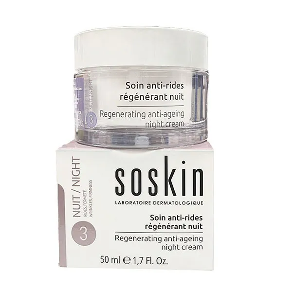 Kem Dưỡng Hỗ Trợ Tái Tạo Da Ban Đêm Soskin Regenerating Anti-Ageing Night Cream 50ml - Mỹ phẩm - Vua Hàng Hiệu