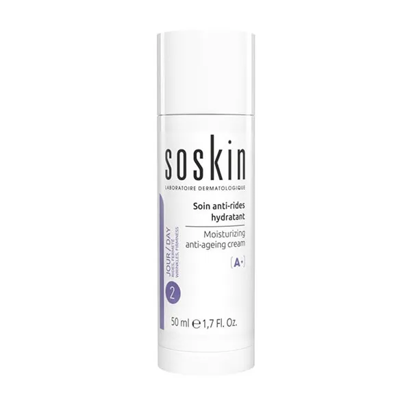 Kem Dưỡng Hỗ Trợ Trẻ Hóa Da Soskin Moisturizing Anti-Ageing Cream 50ml - Mỹ phẩm - Vua Hàng Hiệu