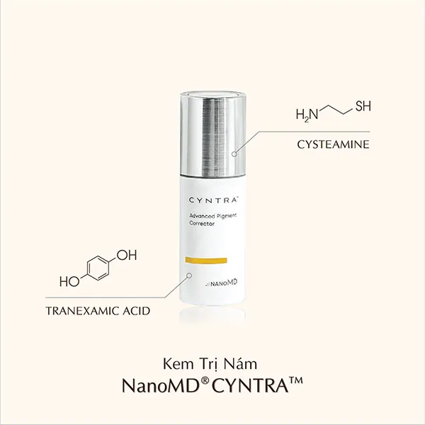 Kem Dưỡng Làm Mờ Nám NanoMD Cyntra Advanced Pigment Corrector 20ml