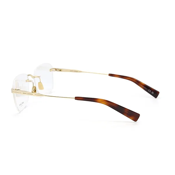 Kính Mắt Cận Nam Yves Saint Laurent YSL Eyeglasses SL 744 002 Màu Vàng Gold - Kính mắt - Vua Hàng Hiệu