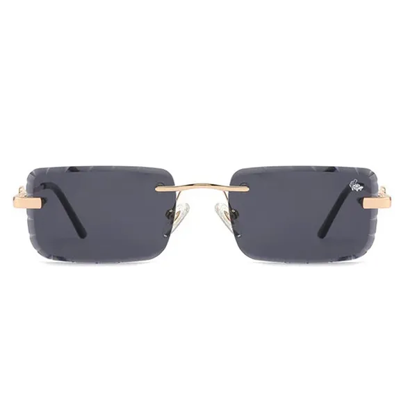 Kính Mát Belvoir&Co Diamond Cut Hampton Black/Gold Màu Xám Size 55 - Kính mắt - Vua Hàng Hiệu