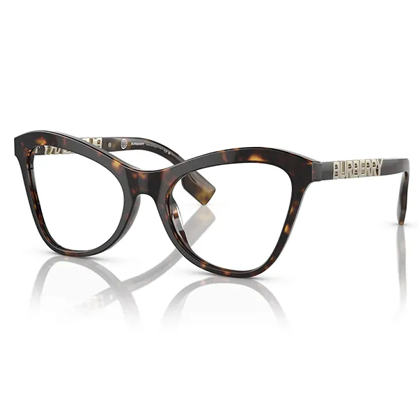 Kính Mắt Cận Nữ Burberry Angelica Dark Havana Eyeglasses BE2373 U 3002 Màu Havana Đậm