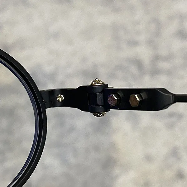 Kính Mắt Cận Chrome Hearts Honey Dipped Matte Black-18KGP Màu Đen - Kính mắt - Vua Hàng Hiệu