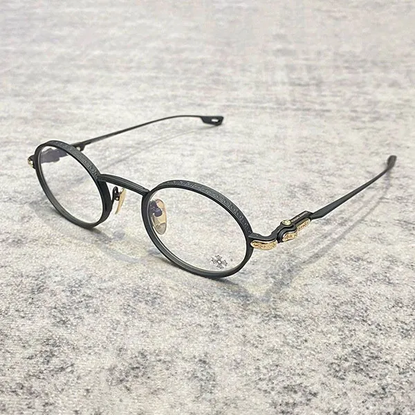 Kính Mắt Cận Chrome Hearts Honey Dipped Matte Black-18KGP Màu Đen - Kính mắt - Vua Hàng Hiệu