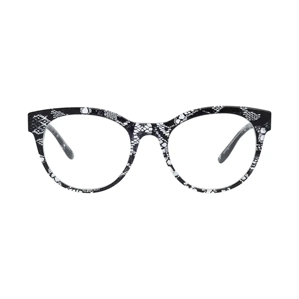 Kính Mắt Cận Dolce & Gabbana D&G Eyeglasses 3334 Black Lace Màu Đen Họa Tiết