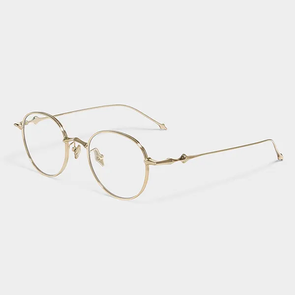 Kính Mắt Cận Gentle Monster Eyeglasses Ep 031 Màu Vàng Gold - Kính mắt - Vua Hàng Hiệu