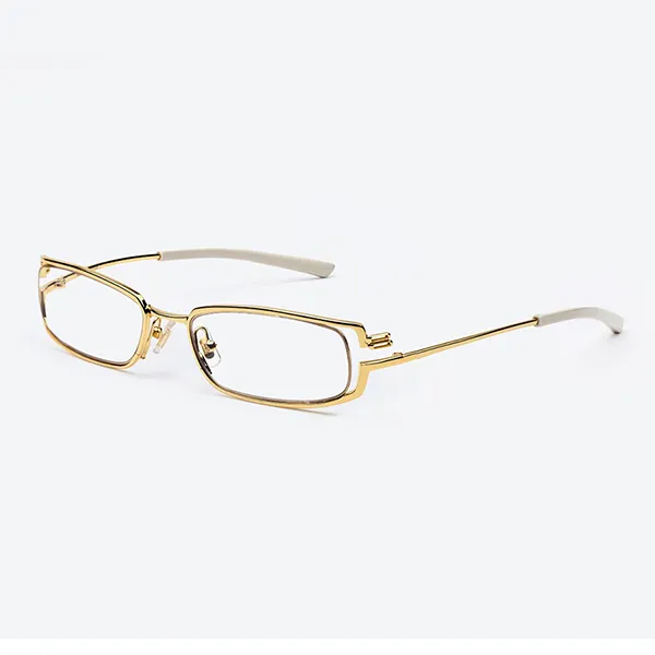 Kính Mắt Cận Gentle Monster Eyeglasses Epic 03 Màu Vàng Gold - Kính mắt - Vua Hàng Hiệu