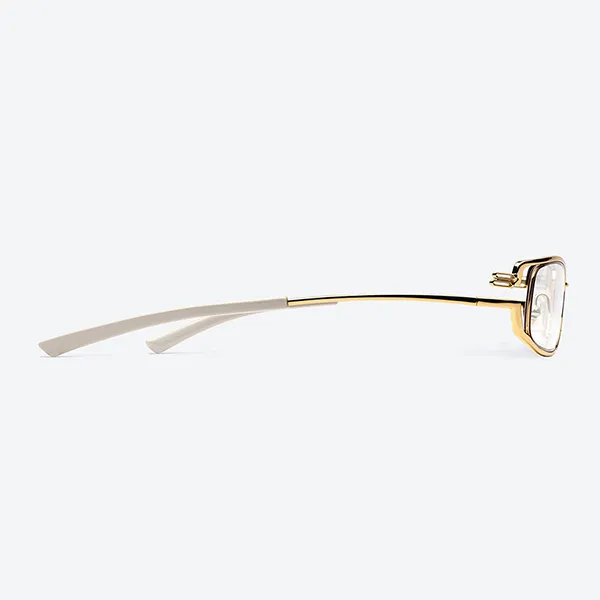 Kính Mắt Cận Gentle Monster Eyeglasses Epic 03 Màu Vàng Gold - Kính mắt - Vua Hàng Hiệu