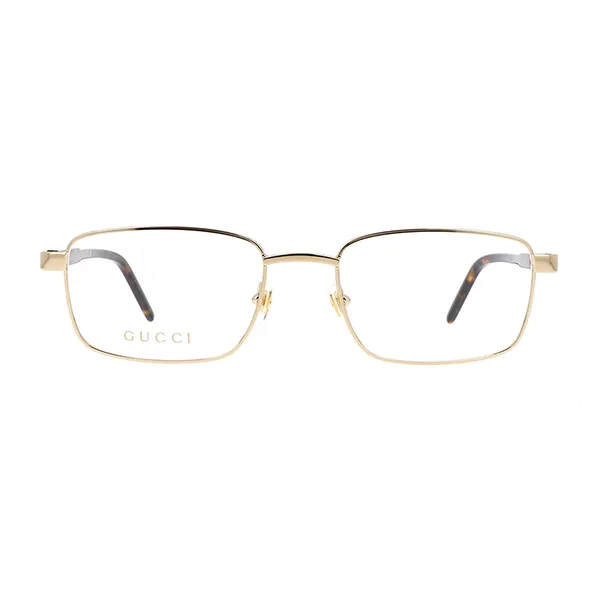 Kính Mắt Cận Gucci Lettering GG1801O 002 54-19 Eyeglasses Màu Vàng Havana