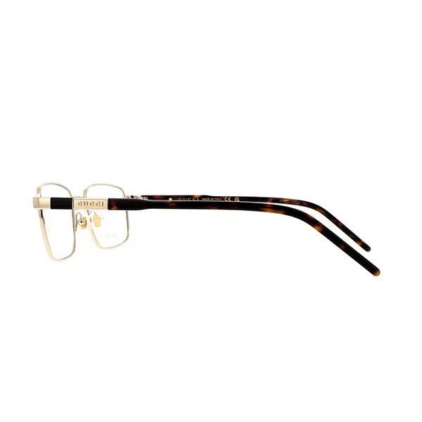 Kính Mắt Cận Gucci Lettering GG1801O 002 54-19 Eyeglasses Màu Vàng Havana