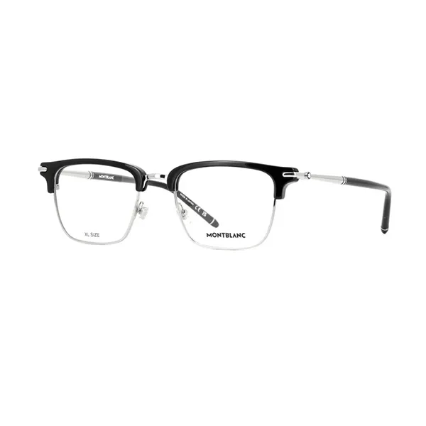 Kính Mắt Cận Montblanc Square Eyeglasses MB0243O 001 Màu Đen Size 52 - Kính mắt - Vua Hàng Hiệu