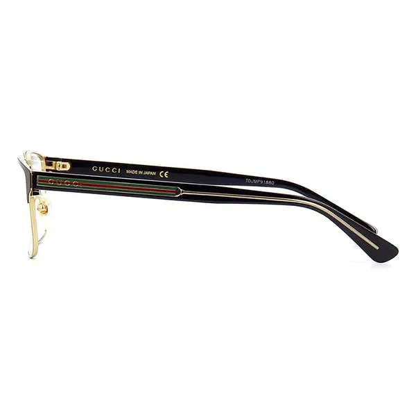 Kính Mắt Cận Nam Gucci GG0383O 004 Eyeglasses Màu Vàng Đen - Kính mắt - Vua Hàng Hiệu