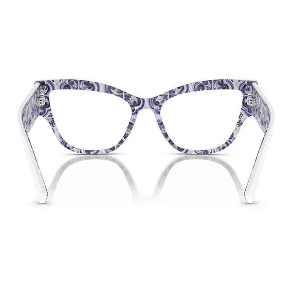 Kính Mắt Cận Nữ Dolce & Gabban DG3378 3371 Eyeglasses Màu Trắng - Kính mắt - Vua Hàng Hiệu