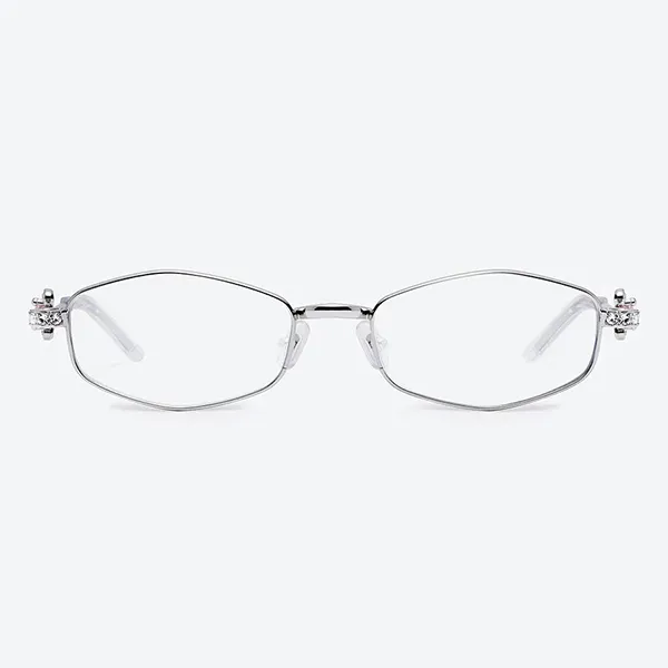 Kính Mắt Cận Nữ Gentle Monster Eyeglasses Gleam 02 Màu Bạc