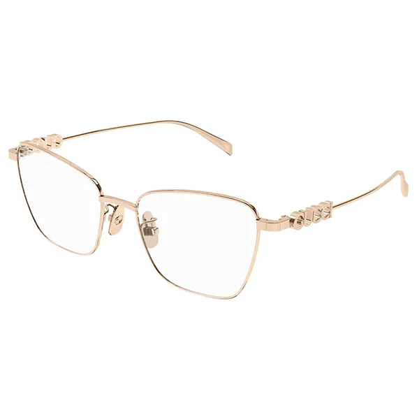 Kính Mắt Cận Nữ Gucci GG1807O 002 Eyeglasses Màu Vàng Hồng