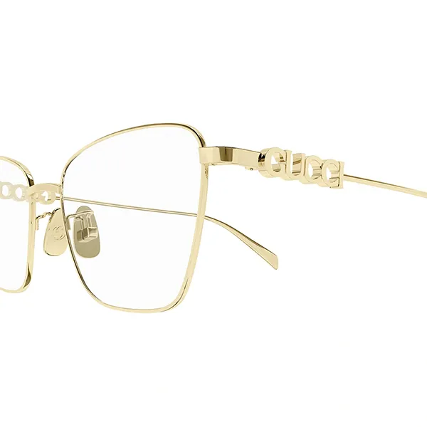 Kính Mắt Cận Nữ Gucci GG1807O 003 Eyeglasses Màu Vàng Gold