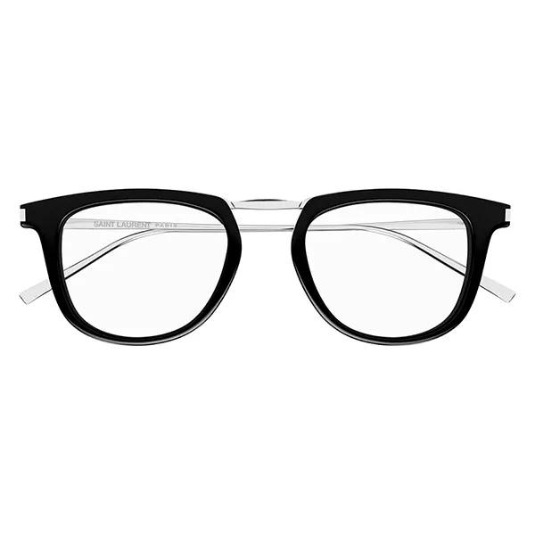 Kính Mắt Cận Nam Yves Saint Laurent YSL SL753 OPT 001 Eyeglasses Màu Đen - Bạc - Kính mắt - Vua Hàng Hiệu