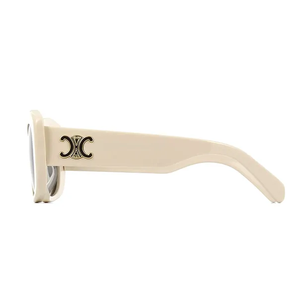 Kính Mát Celine Sunglasses CL40216U 25E Màu Nâu/Kem - Kính mắt - Vua Hàng Hiệu