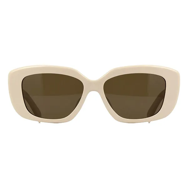 Kính Mát Celine Sunglasses CL40216U 25E Màu Nâu/Kem - Kính mắt - Vua Hàng Hiệu