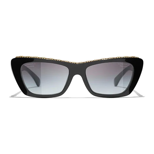 Kính Mát Chanel 5540 C622/S8 Butterfly Sunglasses Màu Đen - Kính mắt - Vua Hàng Hiệu