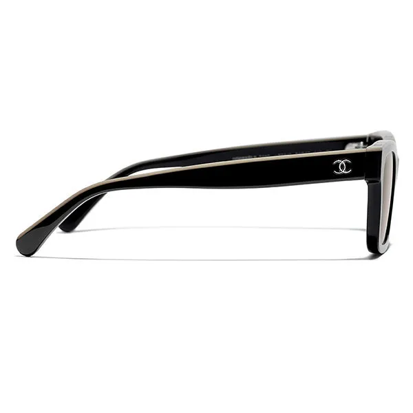 Kính Mát Nữ Chanel CH5417 C534/3 Sunglasses Màu Đen - Kính mắt - Vua Hàng Hiệu