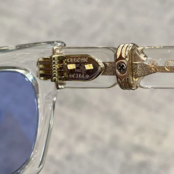 Kính Mát Chrome Hearts Cliterally Crystal Phối Màu - Kính mắt - Vua Hàng Hiệu