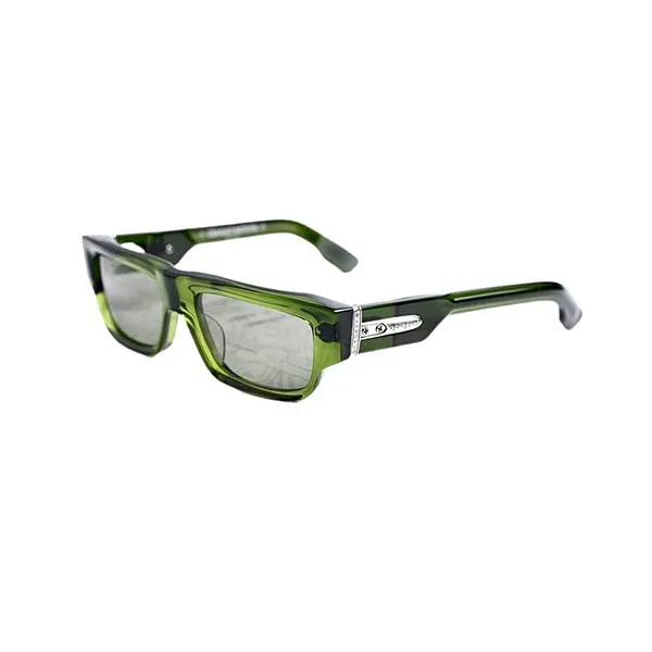 Kính Mát Chrome Hearts Girth Quake Dark Olive Sunglasses Màu Xanh - Kính mắt - Vua Hàng Hiệu