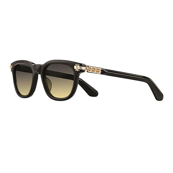 Kính Mát Chrome Hearts Smoke Show Black/18kgp Màu Đen Vàng - Kính mắt - Vua Hàng Hiệu