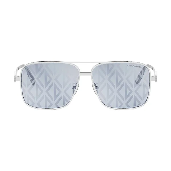Kính Mát Dior CD Diamond S9F F0I4 Sunglasses Màu Xanh Bạc