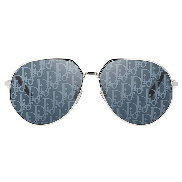 Kính Mát Dior CD Link A1U F0B8 Blue Dior Oblique Pilot Sunglasses Màu Xanh