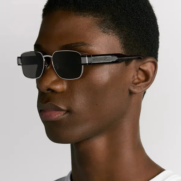 Kính Mát Dior SS25 Christian Dior Label S2U Màu Xám - Kính mắt - Vua Hàng Hiệu