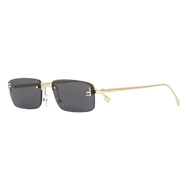 Kính Mát Fendi Sunglasses FE4172US 32A Gold Grey Màu Xám - Kính mắt - Vua Hàng Hiệu